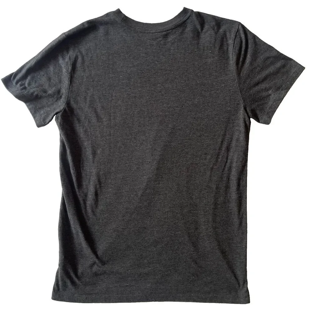 TNF The North Face Mens M Unisex Half Dome Logo Cotton Blend Dark Gray T-Shirt